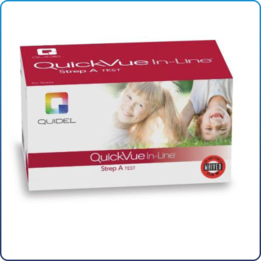 QuickVue InLine Strep A Test 25 test/Box SmartMed Solutions